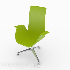 Green Leisure Chair V1 3d model