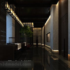 Model 3d Interior Hallway