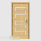 Domowa konstrukcja drzwi z litego drewna