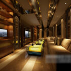 Luxury Video Entertainment Room Interior