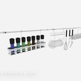 Kitchenware Hanger Combination 3d model