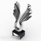 Silver Wings Home Decoration