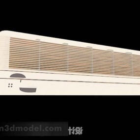 Yellow Air Conditioner 3d model