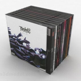 Packaging Dvd Discs 3d model