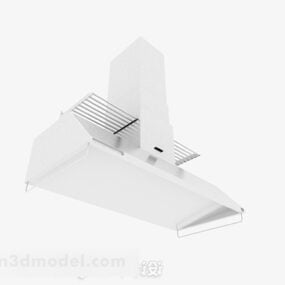 Simple Home Kitchen Range Hood 3d model