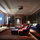 Home Entertainment Room Interior