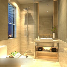 Bathroom Overall Interior 3d model