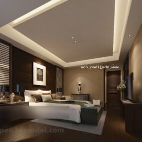 Home Bedroom Full Set 3d model