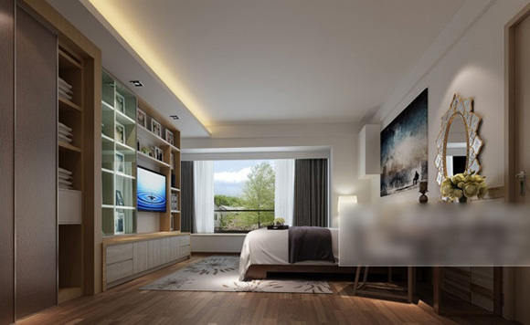 Bedroom Home Tv Cabinet Interior 3d Model Max Vray