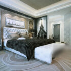 Modern Bedroom Soft Bed Interior