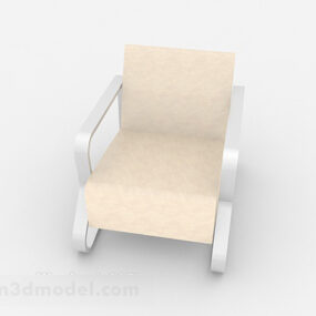 1д модель Бежевого стула V3