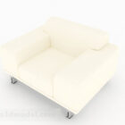 Beige Minimalist Single Sofa Furniture