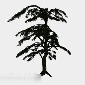 बड़ा चीड़ का पेड़ 3डी मॉडल