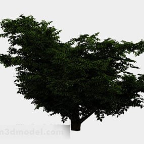 Big Tree Planting By The Lake 3d model