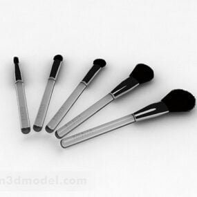 Black Makeup Brush 3d model