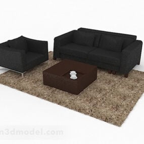 Conjunto de sofá de escritório Guess Room modelo 3d