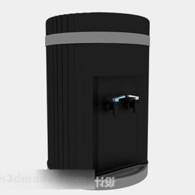 Black Water Dispenser 3d model