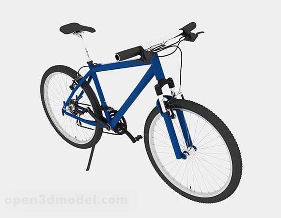 الدراجة الزرقاء
