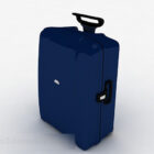 Blauwe mode koffer