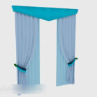 Blue Home Curtains