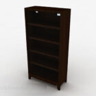 Brown Five Layer Wooden Display Cabinet
