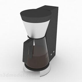 Modello 3d della macchina da caffè domestica