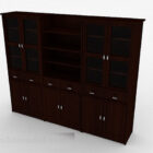 Wooden Large Storage Display Cabinet
