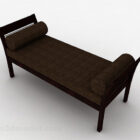 Diseño de sillón de sofá marrón