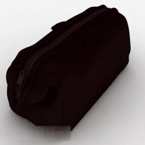 茶色のスポーツバッグ3Dモデル