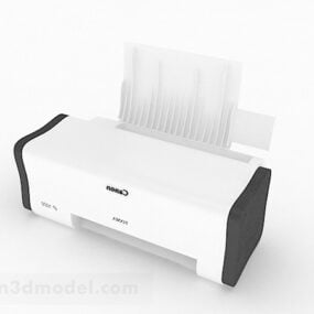 Office A4 Printer Gadget 3d model