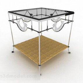 Casual Dining Table 3d model