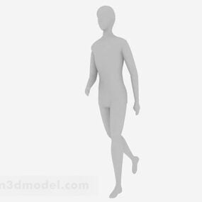 Personaggio che cammina modello 3d