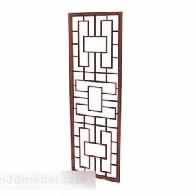 Chinese Hollow Partition 3d model