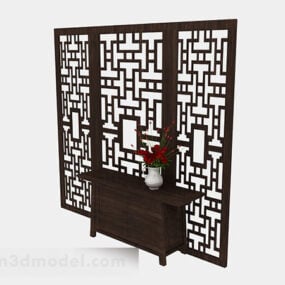 Chinese Screen Partition 3d model
