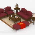 Atmosphärisches Sofa im chinesischen Stil