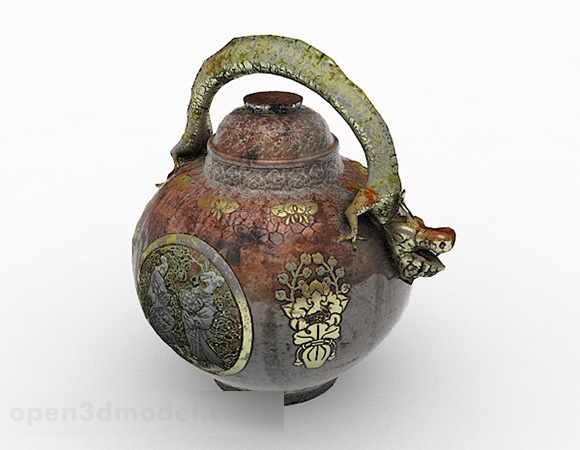 Chinese Ceramic Teapot