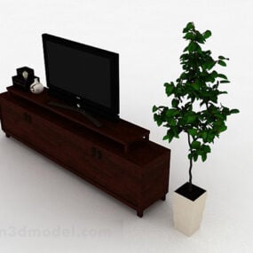 Chinese Tv Cabinet 3d model