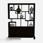 Chinese Design Wooden Display Cabinet
