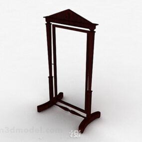 Cadre photo vertical chinois modèle 3D