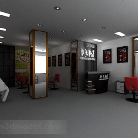 Old Interior Shop 3d model