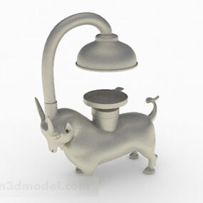 Classical Minimalist Animal Decoration 3d model
