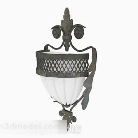 Classical Wall Lamp Design 3d model