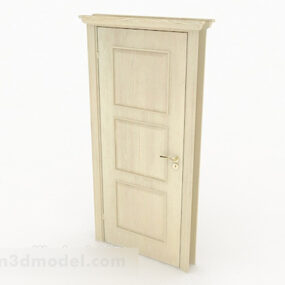 Common Practical Room Door 3d model