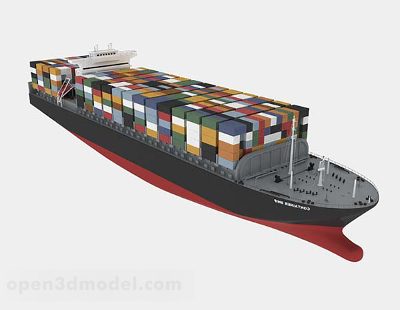 Huge Container Ship