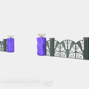 Classic Gate Rails 3d-model
