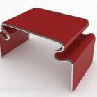 Creative Personality Red Coffee Table