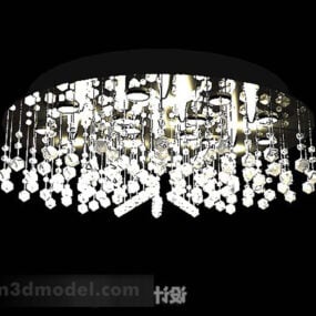 Crystal Ceiling Lamp Furniture Design 3d model