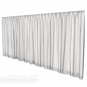 Living Room Curtain 3d model