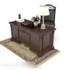 Dark Brown High-grade Desk
