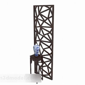 Partition Frame Branches Pattern 3d model